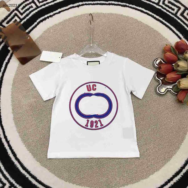 Classics baby T shirts summer Circular printing child Short Sleeve top Size 100-150 CM designer kids clothes cotton boys tees 24Feb20