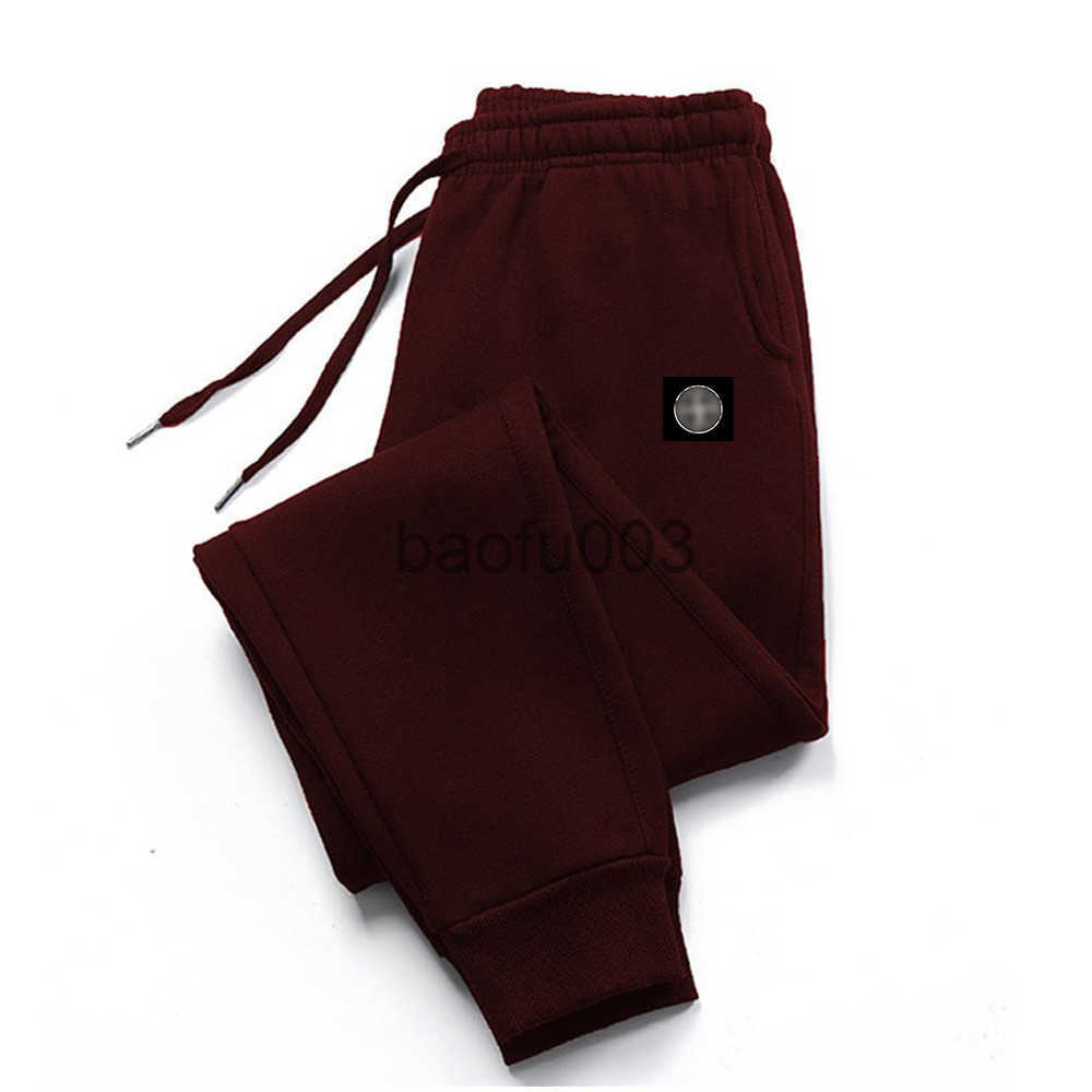 Stone Pants Mens Winter Casual Sweatpants Jogging Tracksuit Harajuku Streetwear Men S Pants High Quality Trousers Pants Fleece Joggers Flared Sweatp