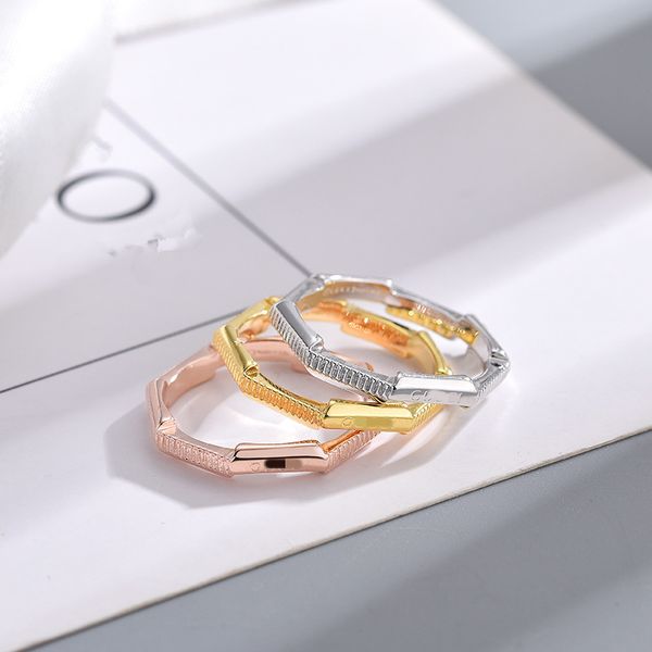 Designer G Lette Rings 18K Ring Gold Ring Men e Women's Fashion Casal Rings Luxury Jewellery