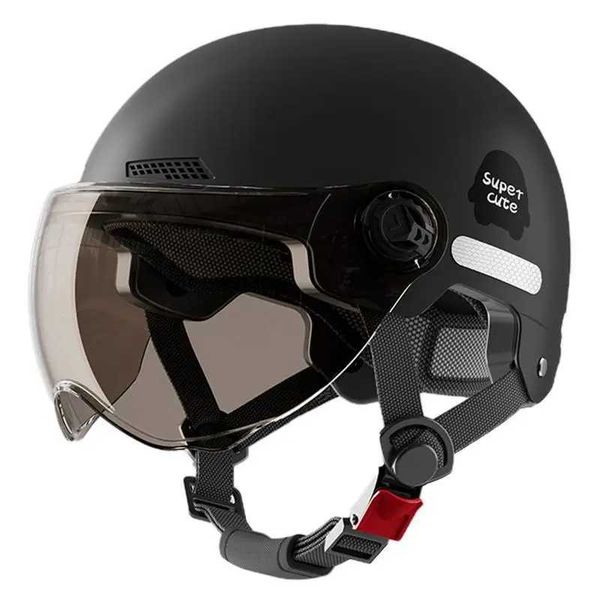 Capacete de bicicleta elétrica Capacete leve Capacete de Bicicleta Scooter Ajuste Capacete Scooter Respirável Acessórios de Ciclismo de Cicl