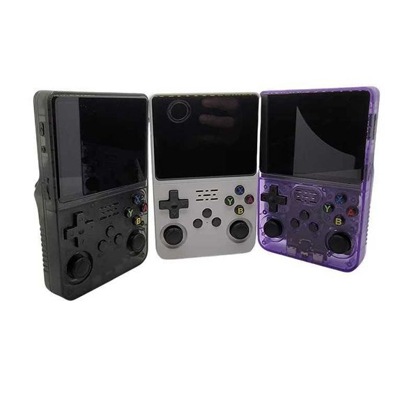 r36s retro handheld video game console 3.5inch with da card for kids gift with R36S protective case and r36s sn protecter Z241230