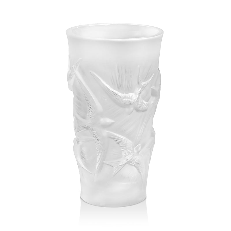 Lalique Hirondelles Small Vase