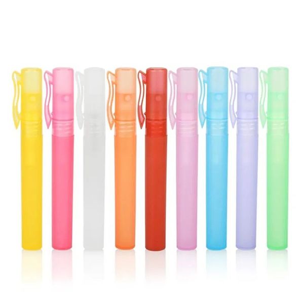 Wholesale 10ML Mini Pen Perfume Bottle Spray Bottles Sample Small Empty Containers Fragrances Atomizer Refillable Bottlees