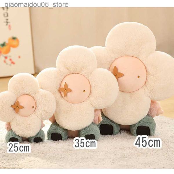 Plush Dolls Head Baby Human Body Toy Stuffed Cute wer Pillow Children Figure Doll for Kids Girls Birthday Gift 2211095147525 Q240625