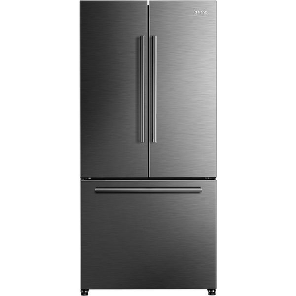 Glr18fs5s16 French Door Refrigerator With Installed Ice Maker And Bottom Freezer Adjustable Electrical Thermostat Control