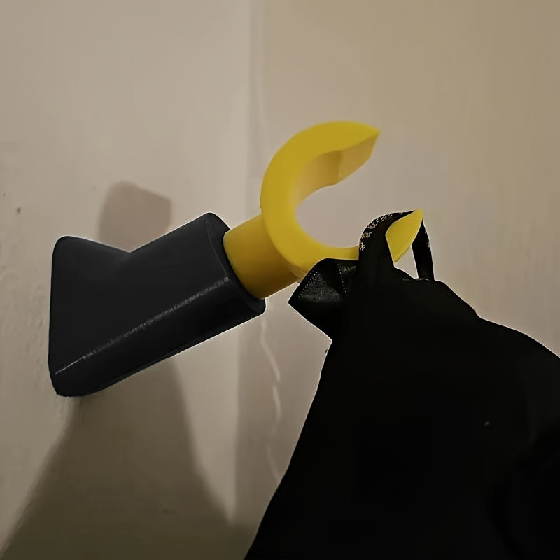 TEMU 1-2pcs Fun And Unique Headphone Hook, Multifunctional Building Block Hanger, Suitable For Headphones, Bags, Umbrellas, Hats, Wall Hanging