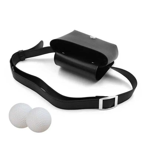 4 Colors Ball Pu ather Waist Bag Outdoor Pouch Bags Travel Case Ball Bag Hang On The Belt Portab Waist Storage BagXJ241113