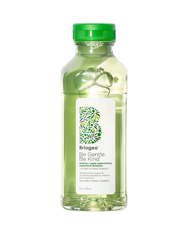 Briogeo Be Gentle, Be Kind Matcha + Apple Replenishing Superfood Shampoo 12.5 oz.
