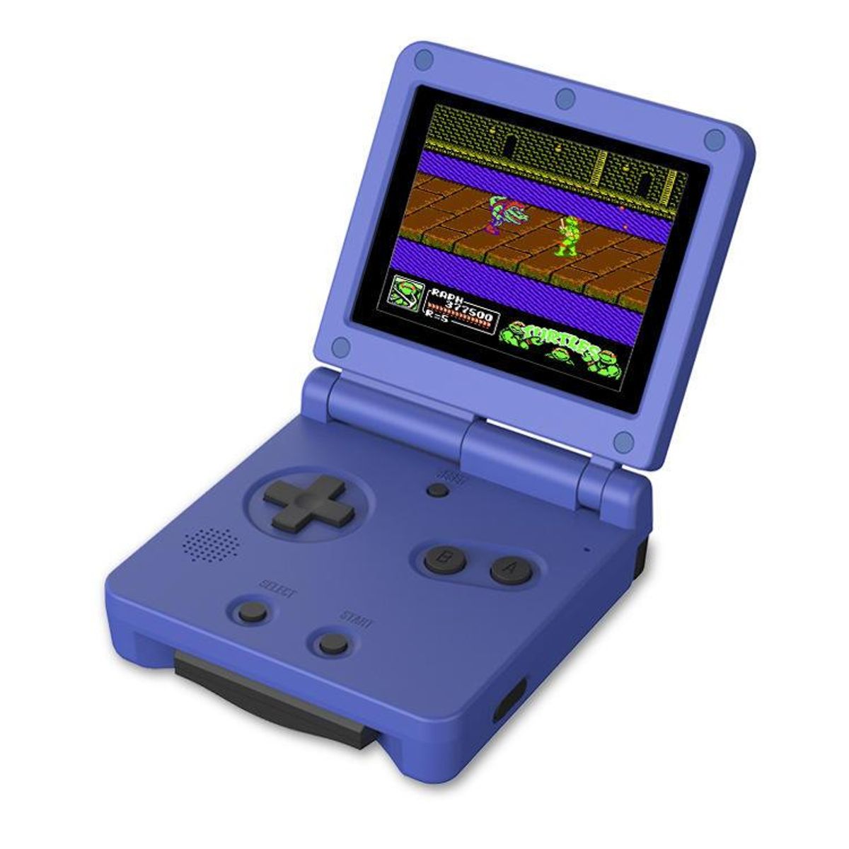 Super Retro Game Console Built-in 500 Games Handheld Game Player - Blue