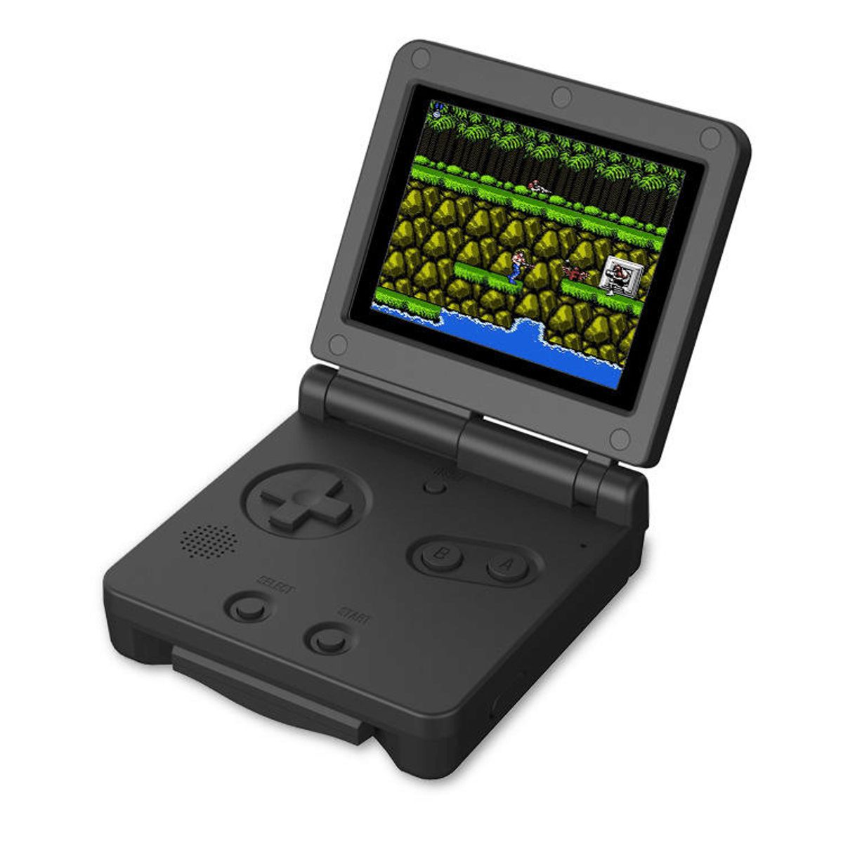 Super Retro Game Console Built-in 500 Games Handheld Game Player - Black