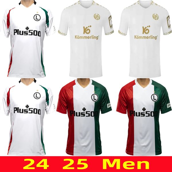 24 25 Legia Warsaw Soccer Jerseys Home Fourth Legia Warsaw Football Shirts 2024 2025 kids kit