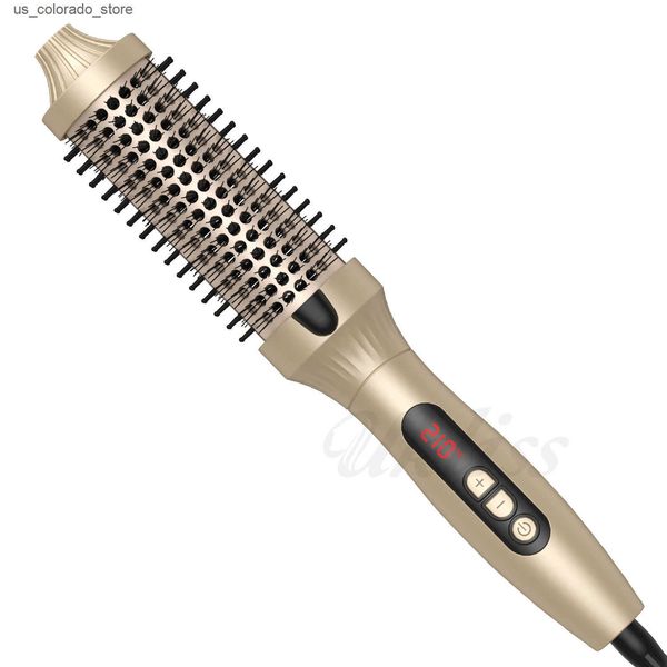 Electric Hair Brushes 3 IN 1 IONIC Thermal BrushProfessional curly hair brushhair styling toolsbarberia hot comb for wighair styling applian