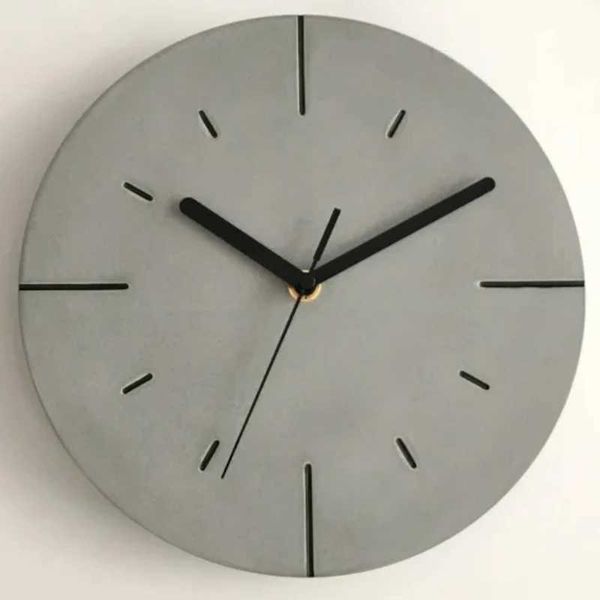 Circular sand wall clock silent clock elegant home decoration artistic and creative decoration indoor living room luxurious items M250212
