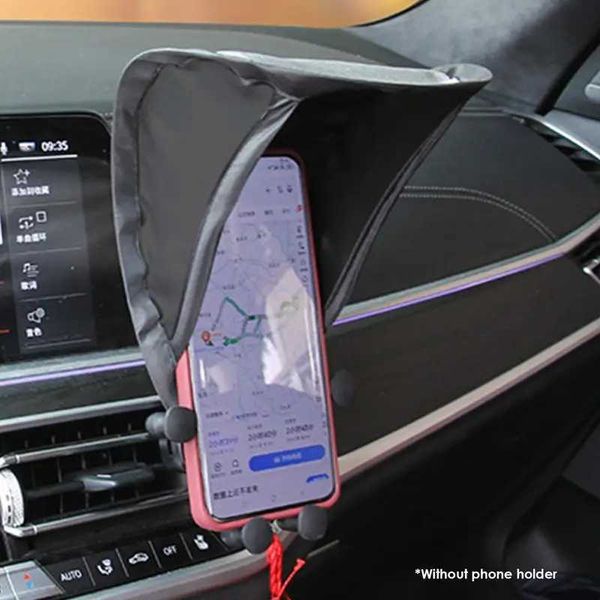 Cell Phone Mounts Holders Sun Shade Phone Sun Shade Glare Blocking Phone Stand Sun Shield Motorcycle and Car Phone Stand CL250207