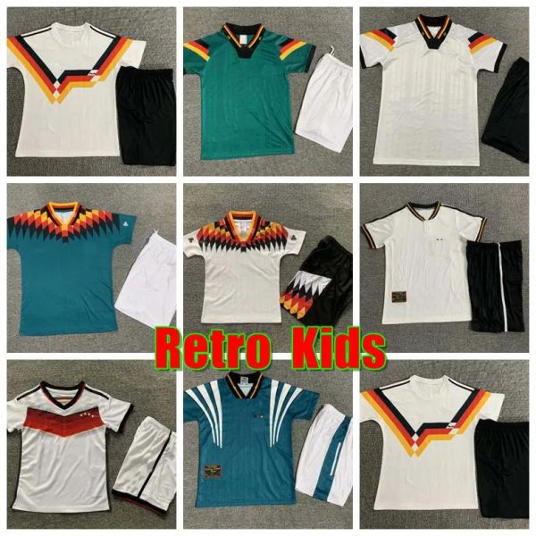 1990 1994 1996 1992 GermanyS Retro Littbarski BALLACK Soccer Jersey KLINSMANN 2014 shirts KALKBRENNER Matthaus Hassler Bierhoff KLOSE KIDS C