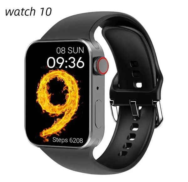 2024 Smart Watch Series 10 9 45mm 2.1&quot; Men Women Watch Bluetooth Call Bracelet Wristband Wireless Charging Fitness Tracker Sport Smartw