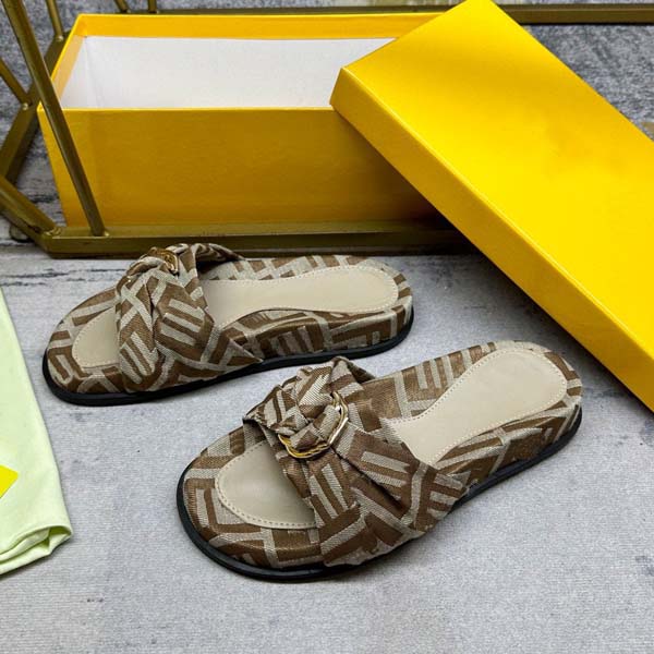 Designer Sandals Top quality canvas platform Slides Casual shoes for ladies Ultra Fashion beach pool flat Slippers Size 35-45 With box