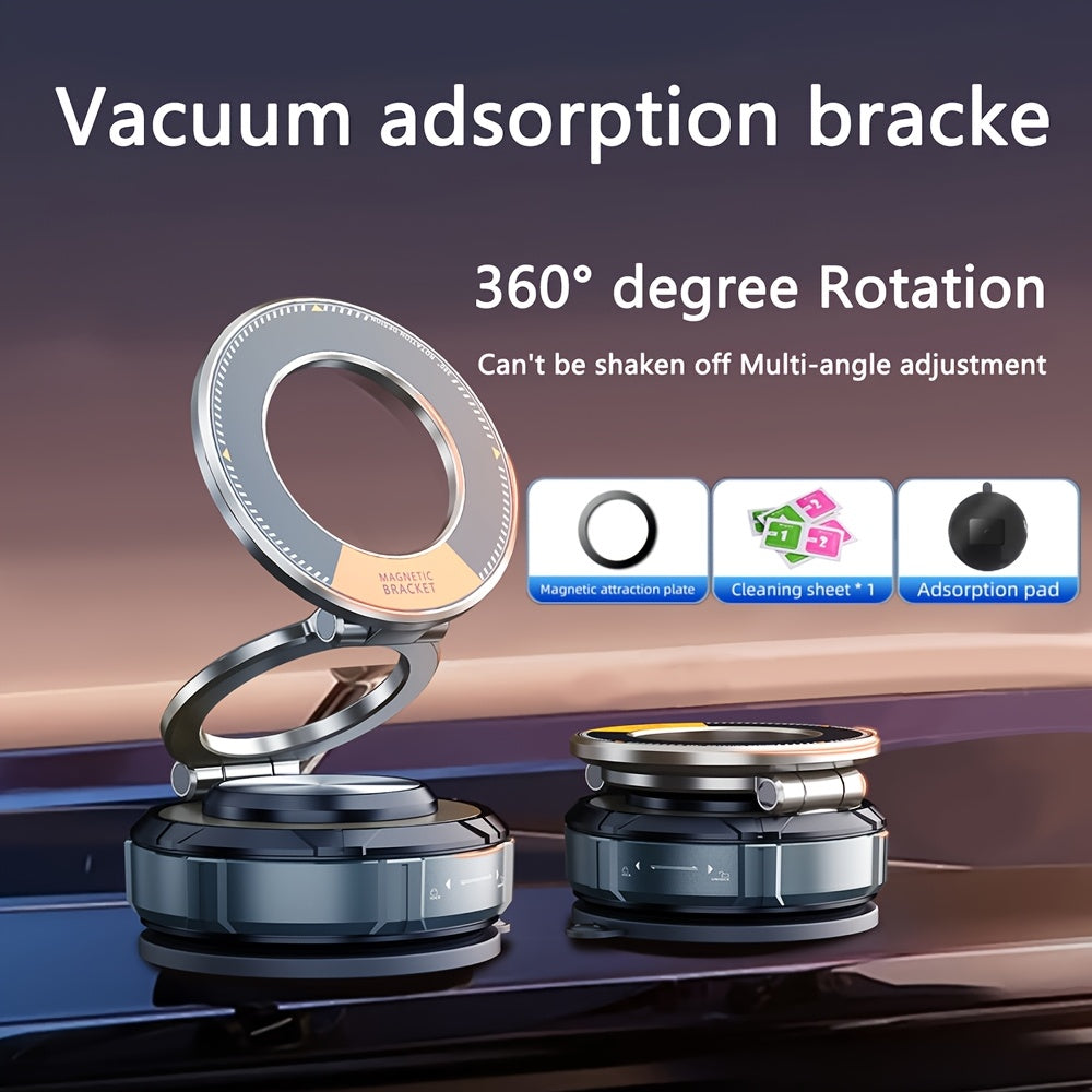 TEMU 2026 Upgraded Vacuum Magnetic Car Phone Holder 360° Reinforced 96 Lbs Super Suction Cup Phone Holder For Phone Holder For Your Car-gym-mirror
