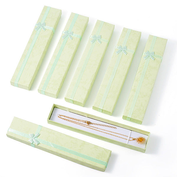 Cajas de cartón para collares y joyas