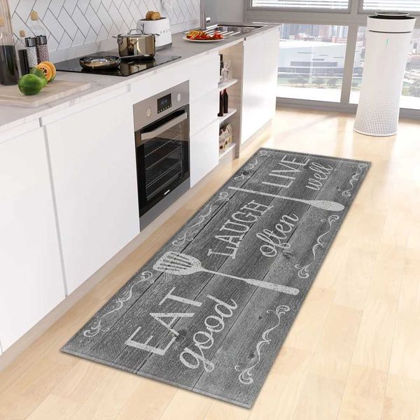 Modern Kitchen Rug Hallway Entrapatomatom House Banheiro não deslizamento da sala de estar da sala de estar de piso Decoração do quarto Carp