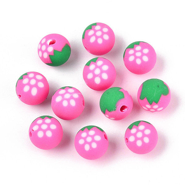 Fruits Theme Handmade Polymer Clay Beads