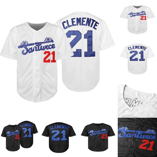Baseball white black 21 classic retro jersey loose holiday casual stock quick send size s-3xl