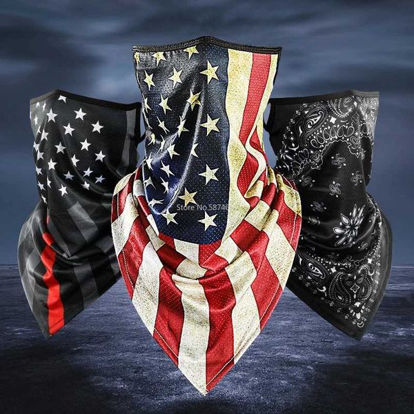 Summer Cold Ice Motorcyc Face Mask Men Skull s Helmet clava wrap Bandana Face Shield band Running Cycling HatXJ241021