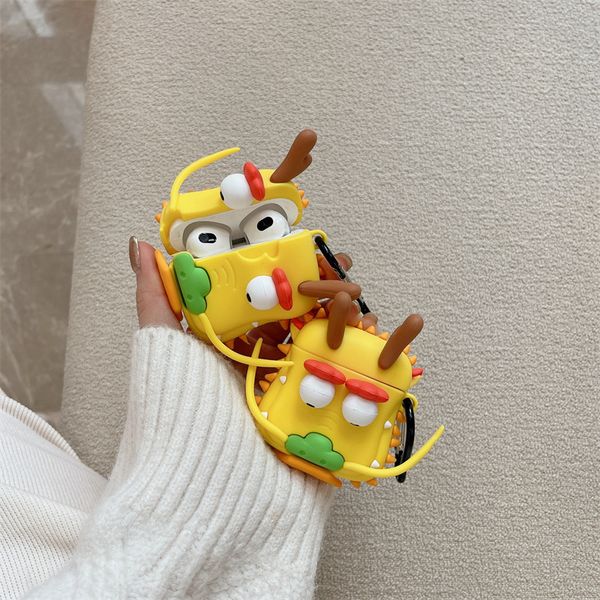 3D faucet suitable for Pro2 Bluetooth wireless headphone cover 1-2-3 generation silicone cute women