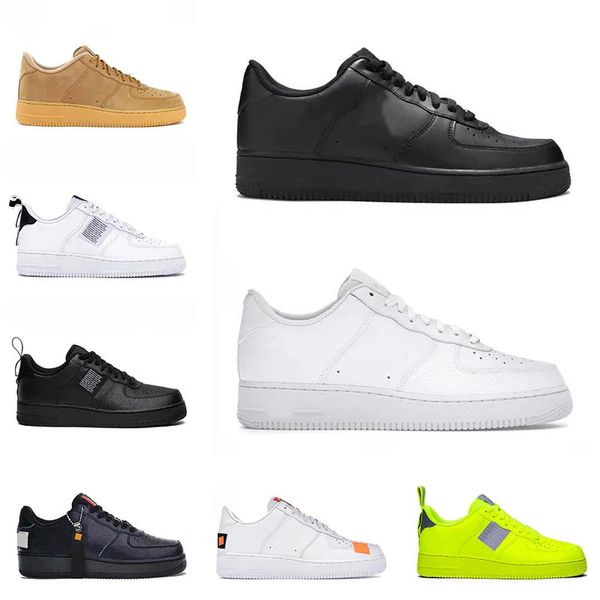 classic cut low 07 mens women running shoes big size 13 triple black white flat trainers plate-forme loafers sports outdoor walking jogging