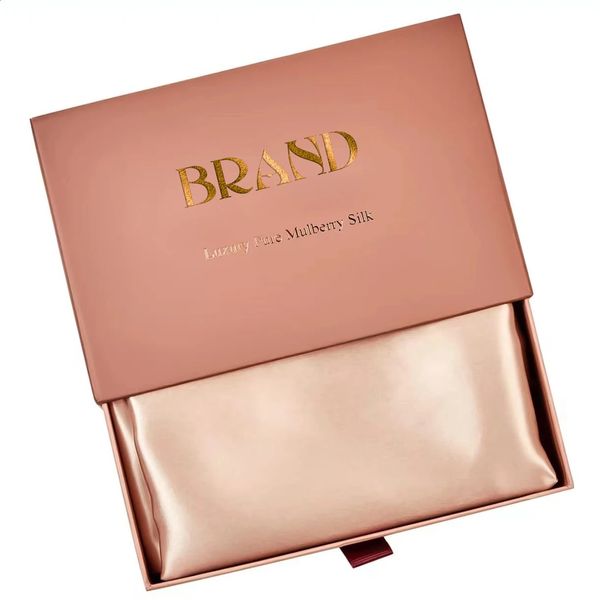 100% Natural Mulberry Silk Pillowcase With OTEX 19 Momme ry Pillow Case 240730