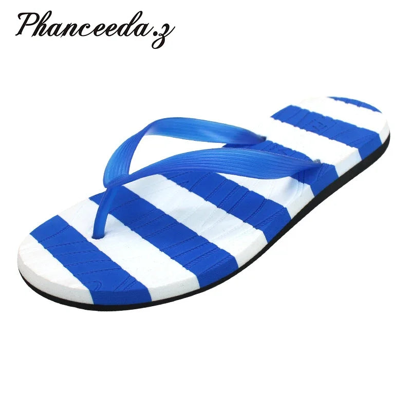 2023 Women Sandals Fashion Flip Flops Summer Style Shoes Flats Solid Slippers Flat 580