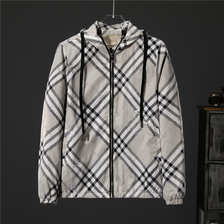 SS Luxury Mens Designe Hooded Jacket Coat Caps Winter Autumn Baseball Slim Stylist Women Windbreaker Outerwear Zipper Hoodies Jackets Coats M-3XL