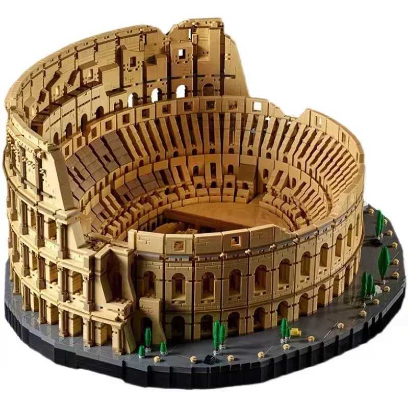 Large 9036Pcs 86000 Architecture Ci The Italy Roman Colosseum Model Building Blocks 10276 Bricks Kids Toys Y250624 W251011
