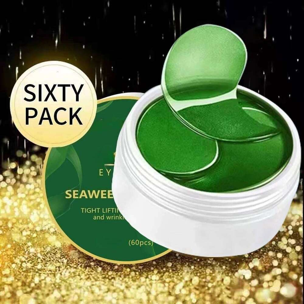 Wrinkles 60pcs seaweed hyaluronic acid mask to remove collagen eye patch facial care products free shipping