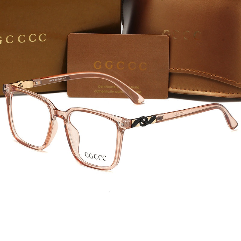 Tide Mirror Frame Glasses Sunglasses for Women Women Sunglasses Designer Ggities Mens Goggle Senior Fashion Eyeglasses Sun Sun Eye