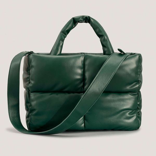 Designer bag Fashion Large Tote Padded Handbags Designer Quilted Women Shoulder Bags Luxury Nylon Down Cotton Crossbody Bag Winter Purse 202
