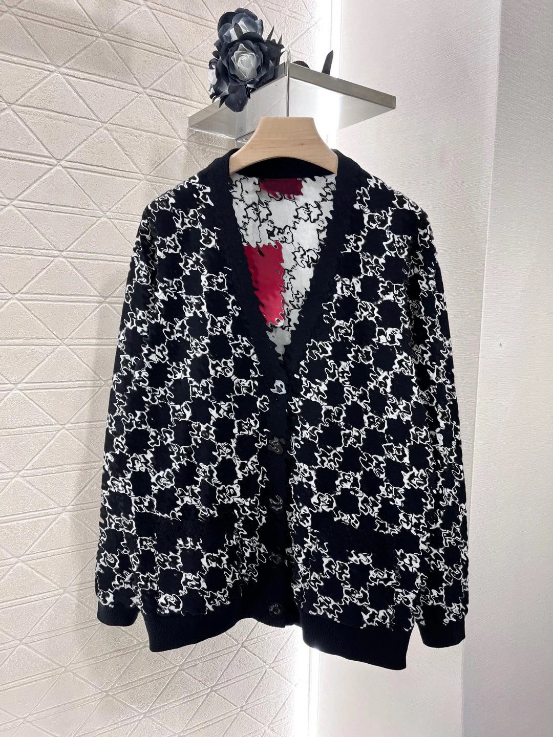 Women&#039;s sweater designer cardigan fashion wool cotton clothing letter printed knitted sweater cardigan button women&#039;s clothing men&#039;s