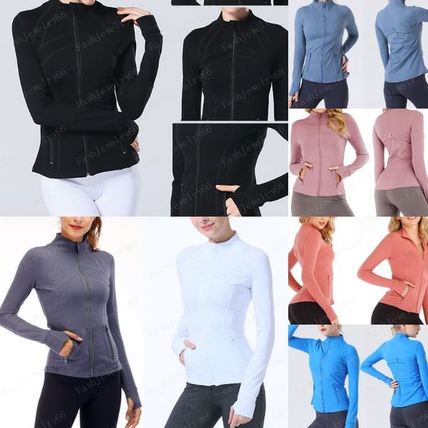 Women Yoga Jacket Womens Sports Jacket Workout Sports gym Coat Fitness Jackets Sports Quick Dry Activewear Top Solid Zip Up Sweatshirt Sport
