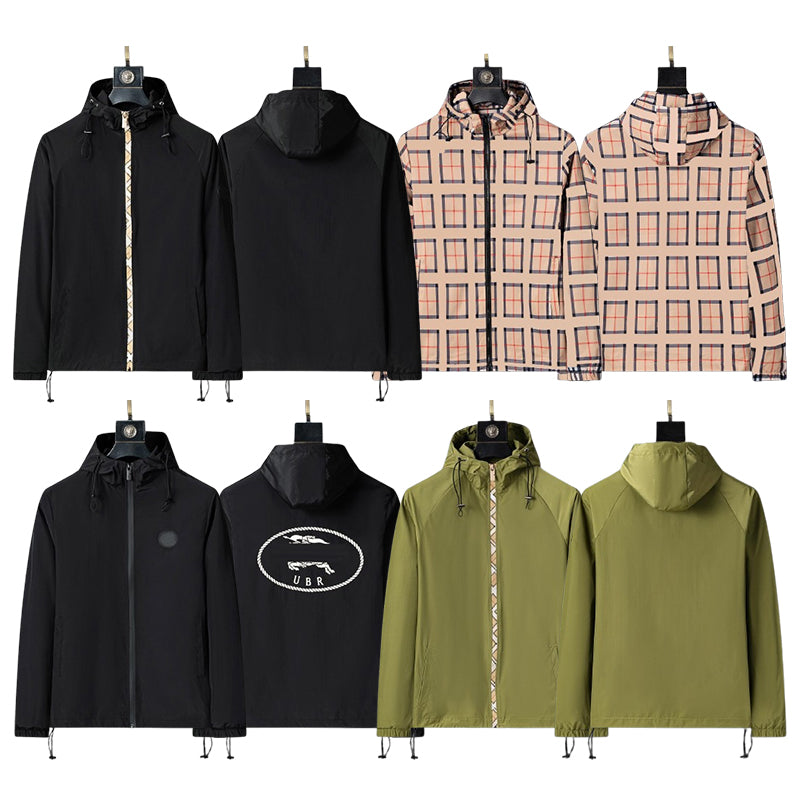 burrberrry mens designer jacket burrburry men windbreaker veste homme men coat windbreaker men jacket running rain jackets waterproof winter bomber