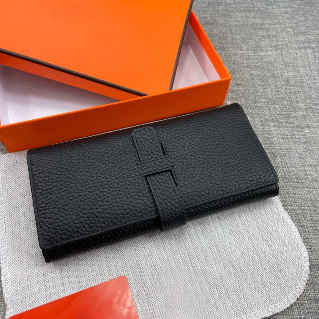 Designer Long Wallets Soft Genuine Leather Card holders Purse Bags fashion Cowskin wallet For lady woman Come With Box