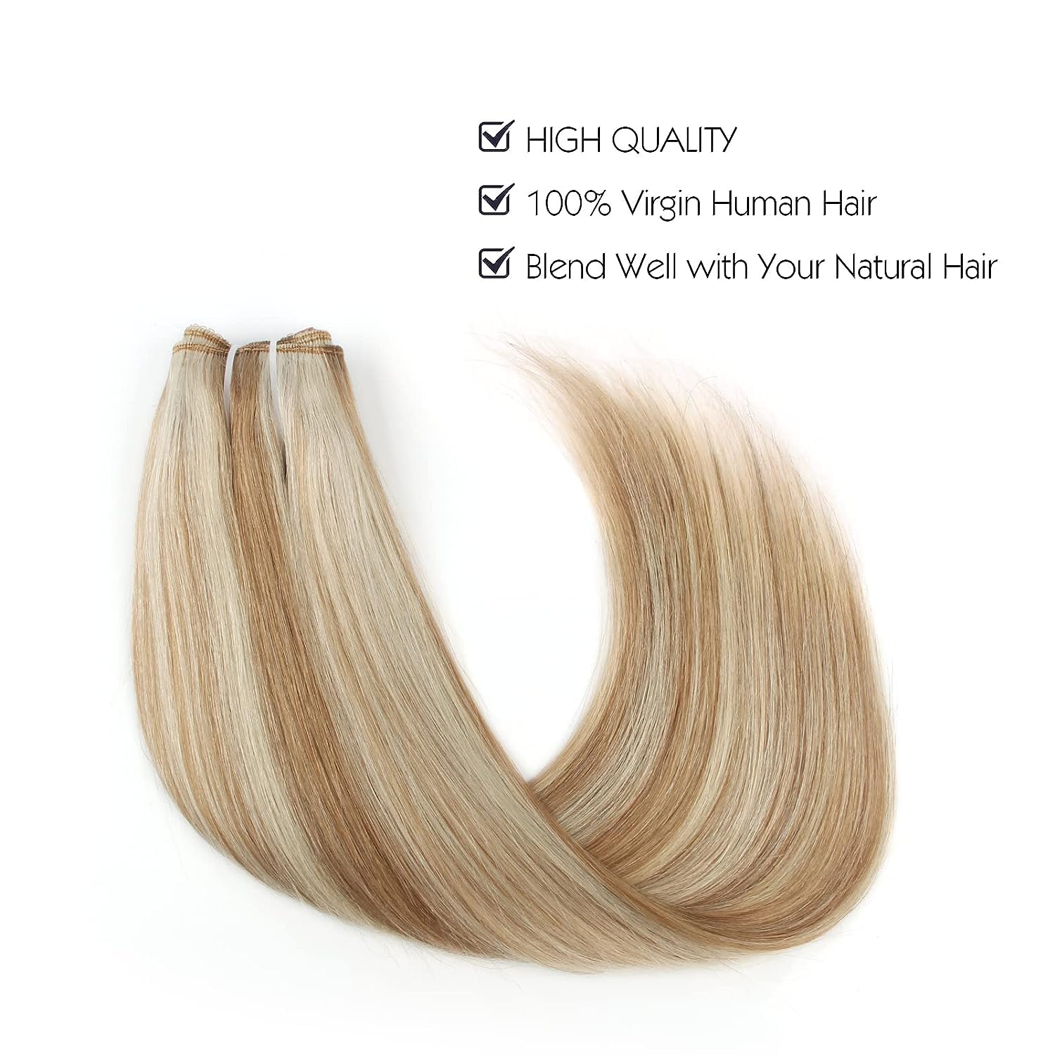 Premium Sassina Hidden Wire Weave-In Hair Extensions Unobtrusive Design Suitable for All Occasions