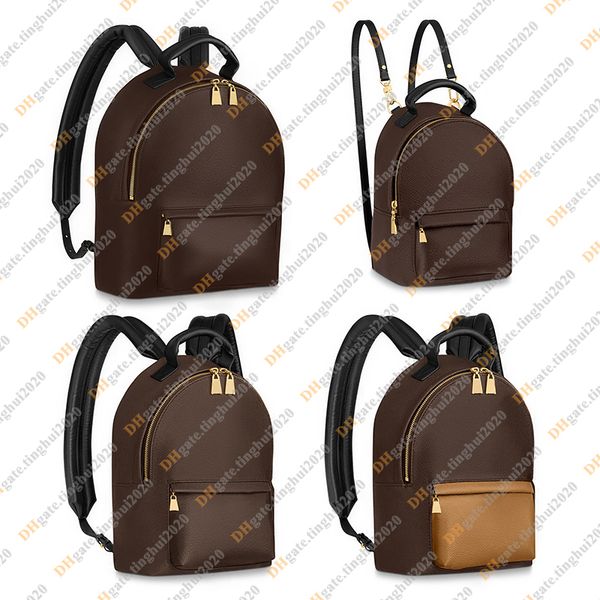 Ladies Fashion Casual Designe Luxury Palm Backpack Schoolbag Field Pack Sport & Outdoor Packs TOP Mirror Quality M44873 M44871 M44874 M44872