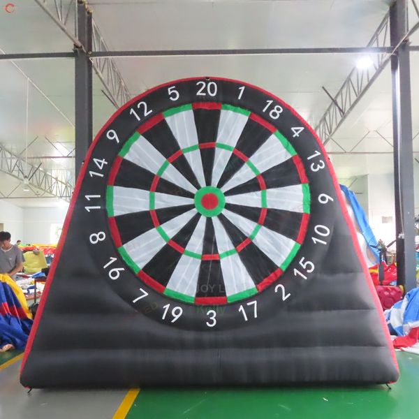Free Delivery outdoor activities giant inflatable golf dart boards football soccer darts games for sale