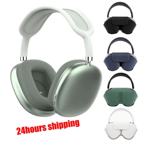 P9 max headphones wireless earphones earbuds Wireless Headphones Computer Gaming Headset Cell Phone Earphone purple Magnetic ear muffs