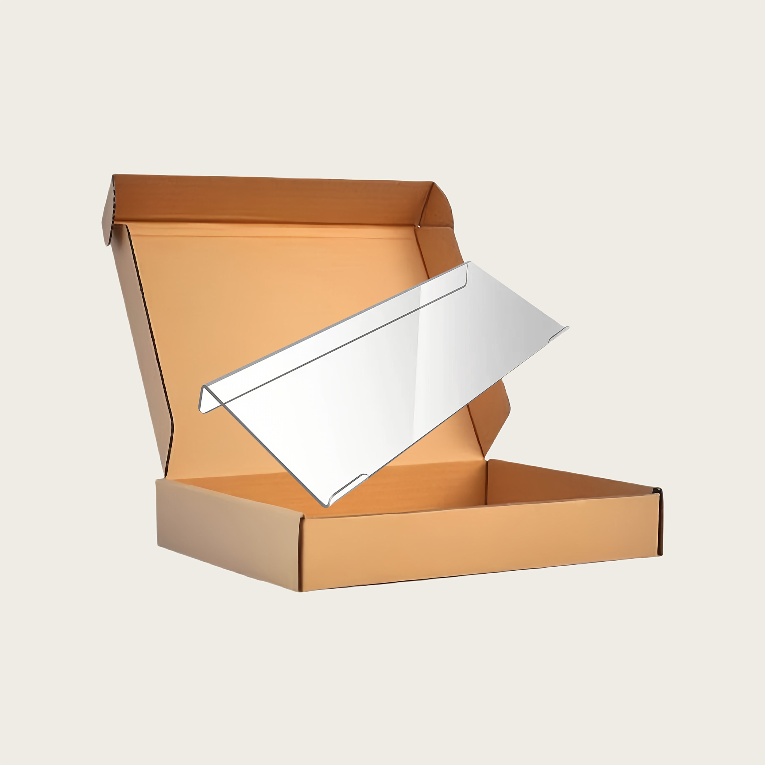 TEMU 1pc Acrylic Keyboard Stand & Mini Pc Desktop Elevator - 2 Colors (black-transparent), Adjustable Height, Compact Space-saving Design, Durable