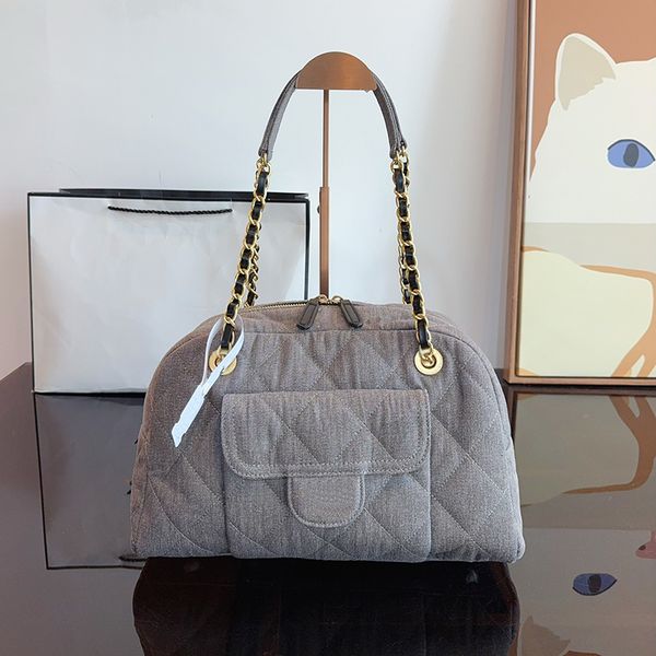Designer bags Classic Luxury Women Shoulder bag Classic Bowling bag Handbag Beach bag Chain handbag Shopping Bag Large capacit Tote Travel b