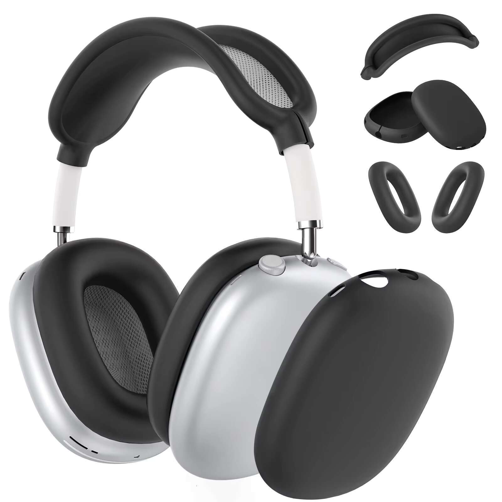 3 in 1 Silicone Case Cover for Max Headphones