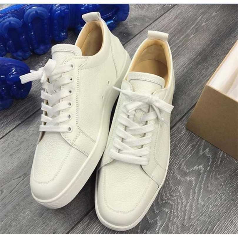 Perfect Gift- Christmas Junior Shoes Rantulow Grain Leather Suede Sneakers Flat Women Men Designer Walking Shoes Footwea