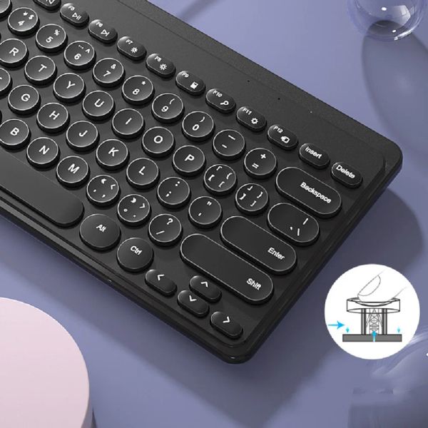 Wire Keyboard Mouse Combo Protable Mini Ergonomic Slient Gaming Keyboard and Mouse Kit For PC Gamer Computer Macbook Laptop