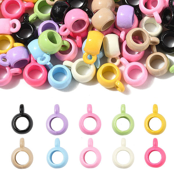 60 pièce de 10 couleurs de tubes en alliage